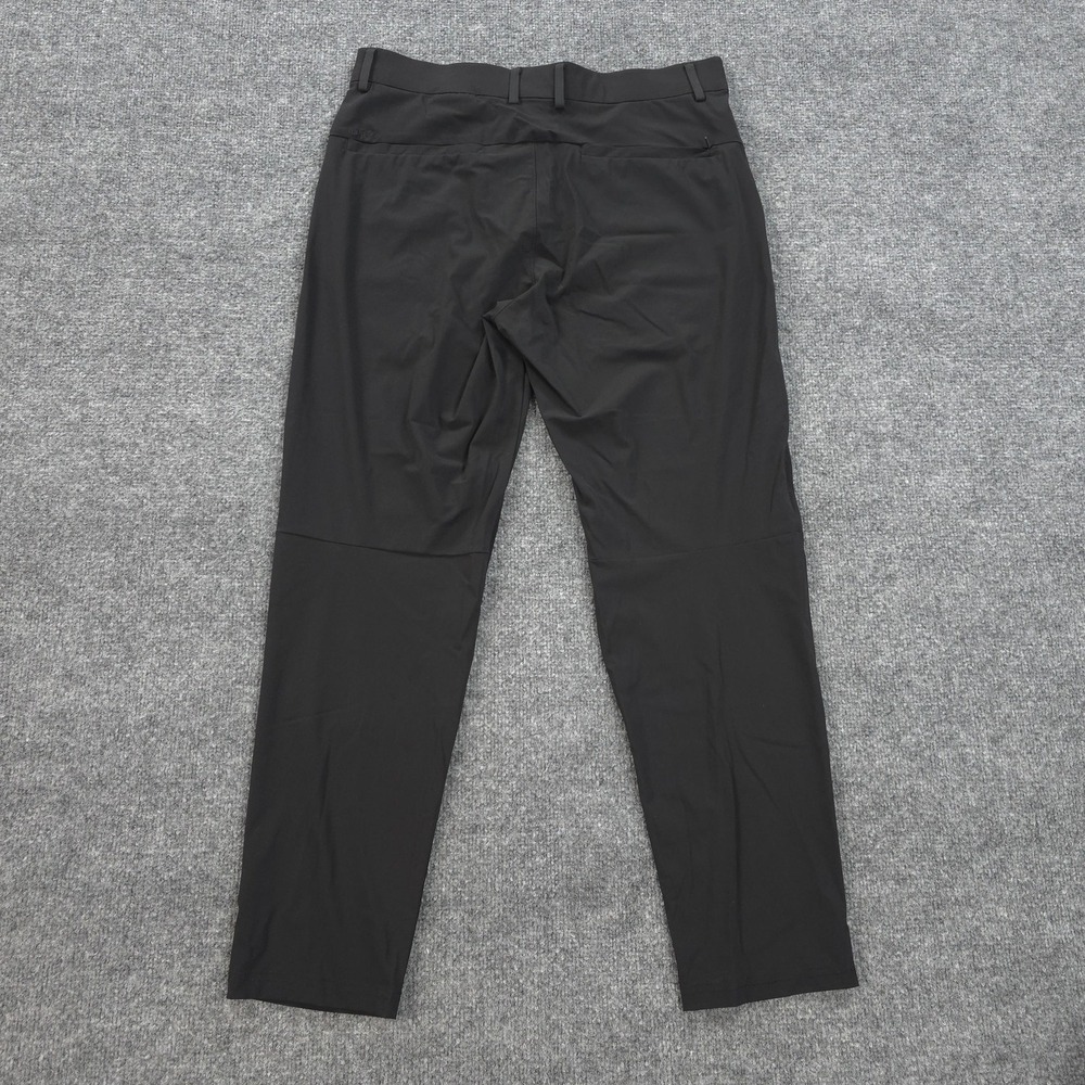UNRL Pants Mens 32x28 M Black Concourse Chino Stretch Performance Golf‎ Casual - Picture 12 of 14
